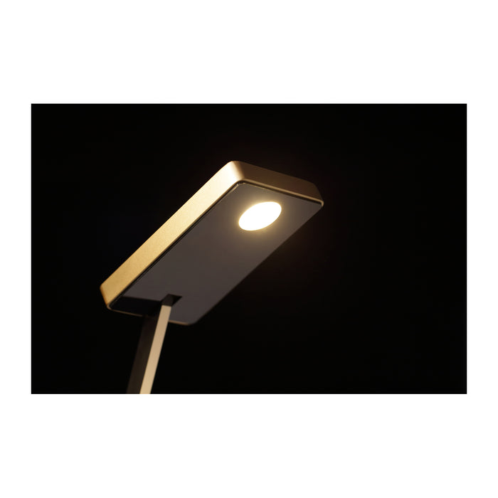 OUTLET Beta LED työpistevalaisin - Musta/harjattu teräs